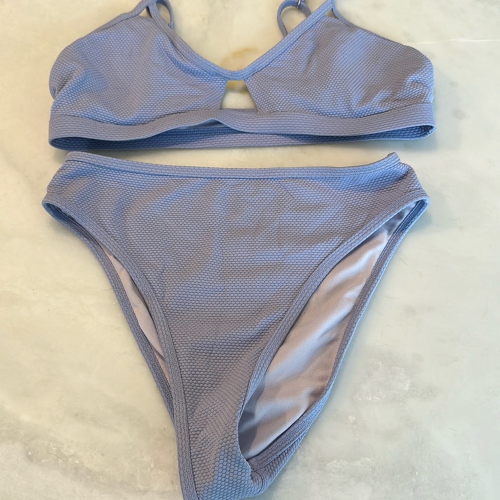 2 piece cupshe purple suit